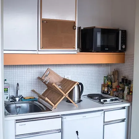 Daire Bright Studio 15 Minutes From The Eiffel Tower Paris
